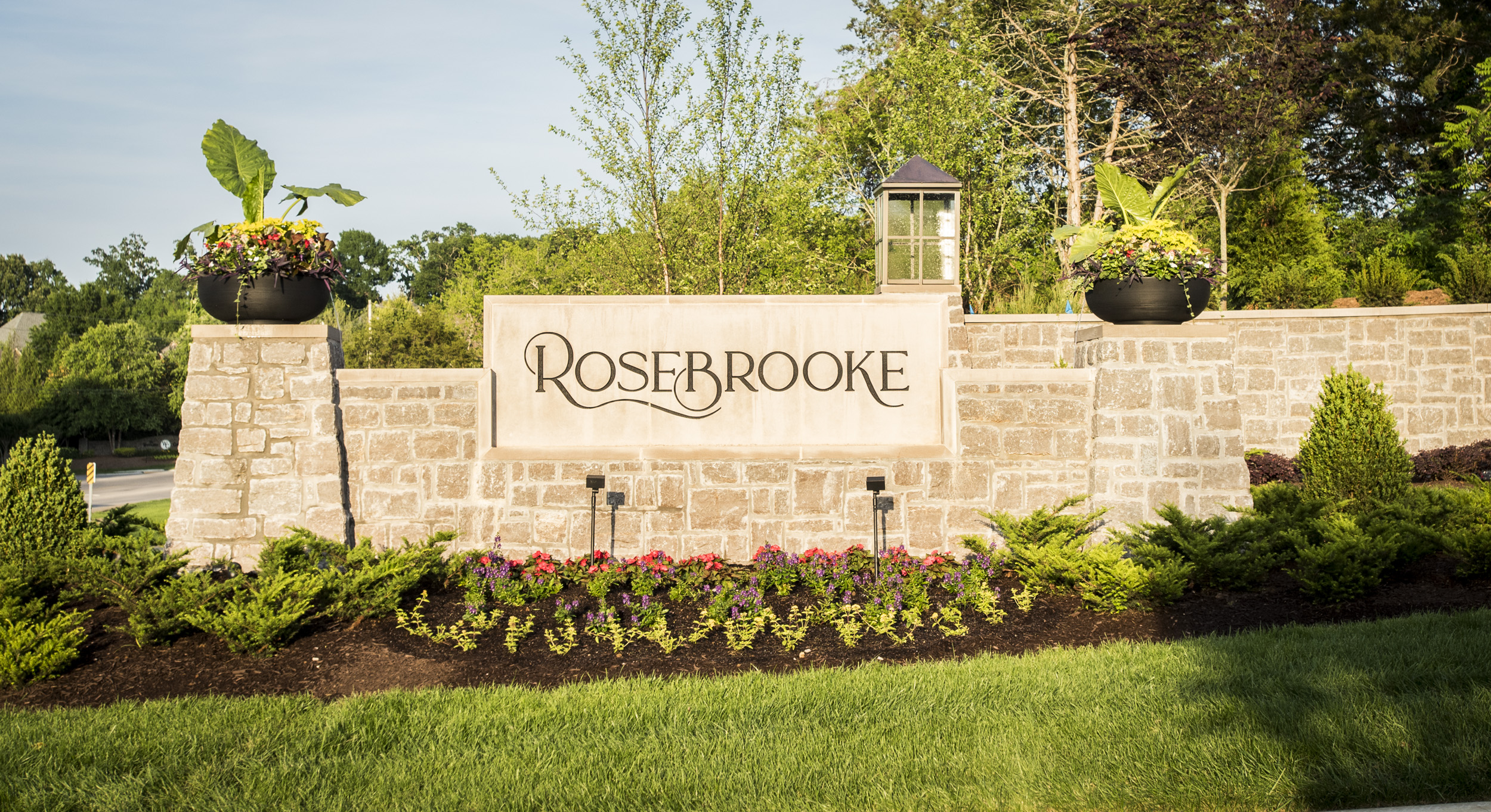 Rosebrooke Community Entrance in Brentwood TN Photo